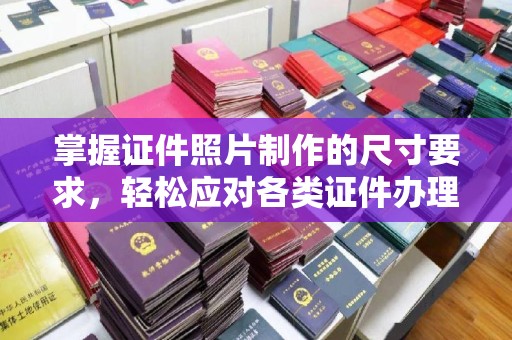 广宁掌握证件照片制作的尺寸要求，轻松应对各类证件办理