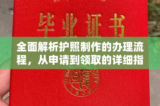 广宁全面解析护照制作的办理流程，从申请到领取的详细指南