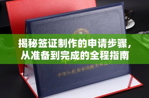 广宁揭秘签证制作的申请步骤，从准备到完成的全程指南