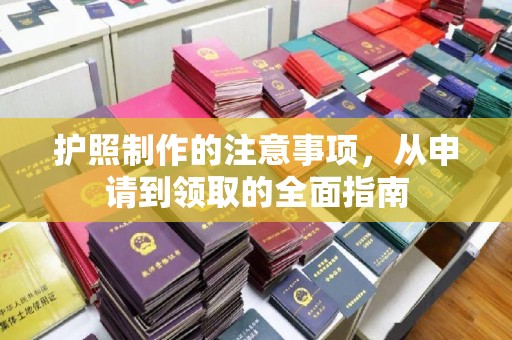广宁护照制作的注意事项，从申请到领取的全面指南