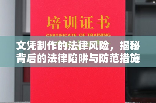 广宁文凭制作的法律风险，揭秘背后的法律陷阱与防范措施